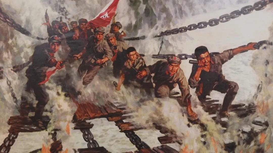 飞夺泸定桥,打通了红军北上的道路,是长征中具有战略意义的重大胜利之