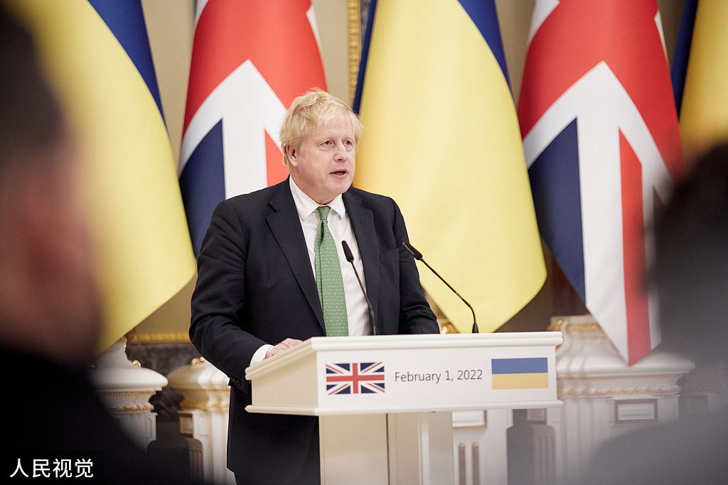 英国首相访问乌克兰：尽力提供乌所需经济和军事支持
