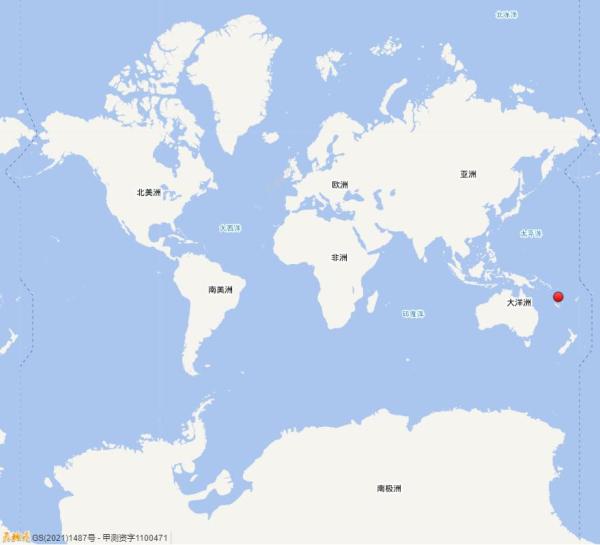 上周我国共发生三级以上地震16次最高53级在此地