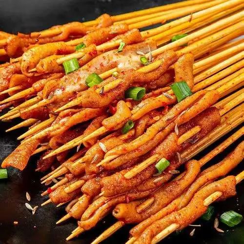 尖叫每周三9块9抢炸物套餐34串每串低于3毛钱