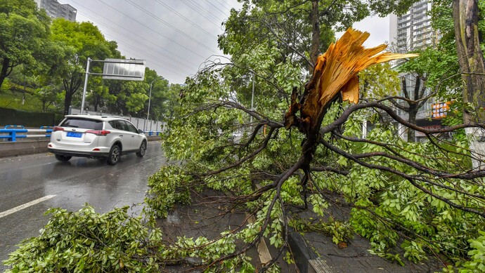 紧急13级大风近40万户停电多地遇极端天气
