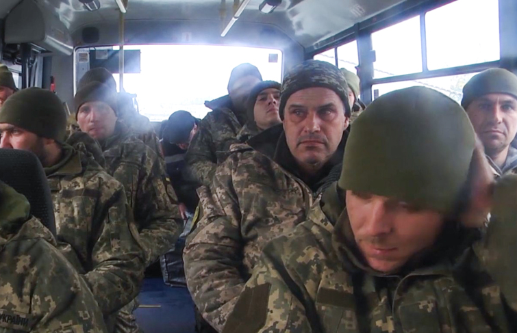 乌克兰投降士兵图片