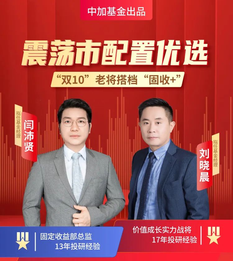 ““双10”老将搭档“固收＋”，中加聚享增盈债券4月15日起盛大发行