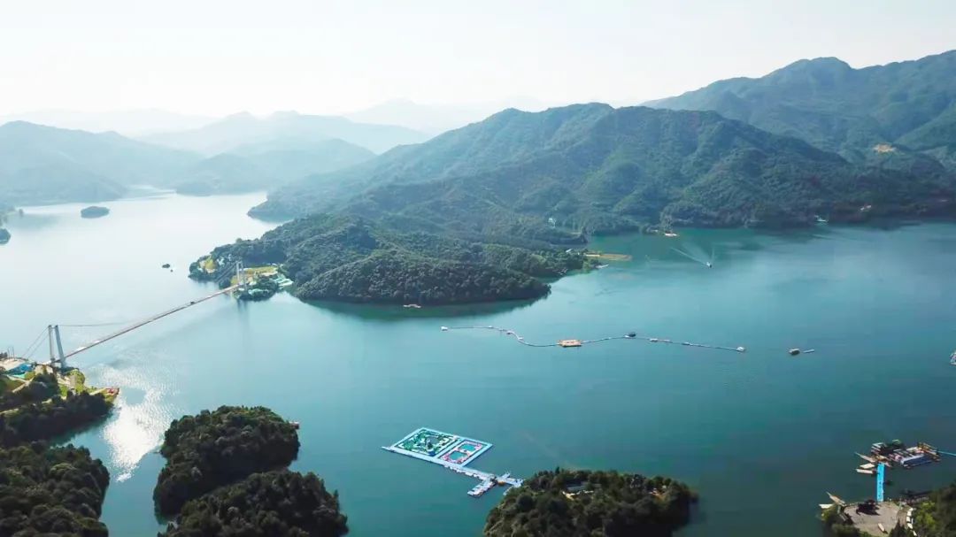 攸县酒埠江水库(株洲发布记者/胡俊 摄)