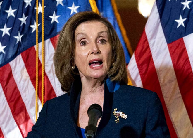 美国联邦众议院议长佩洛西(nancy pelosi) 图片来源外媒