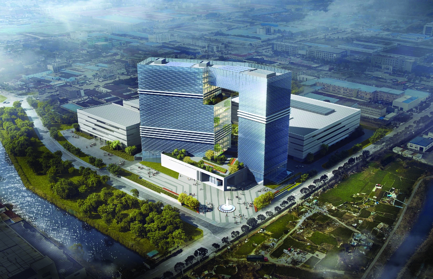 国家电网智慧能源双创科技园产业示范基地效果图.