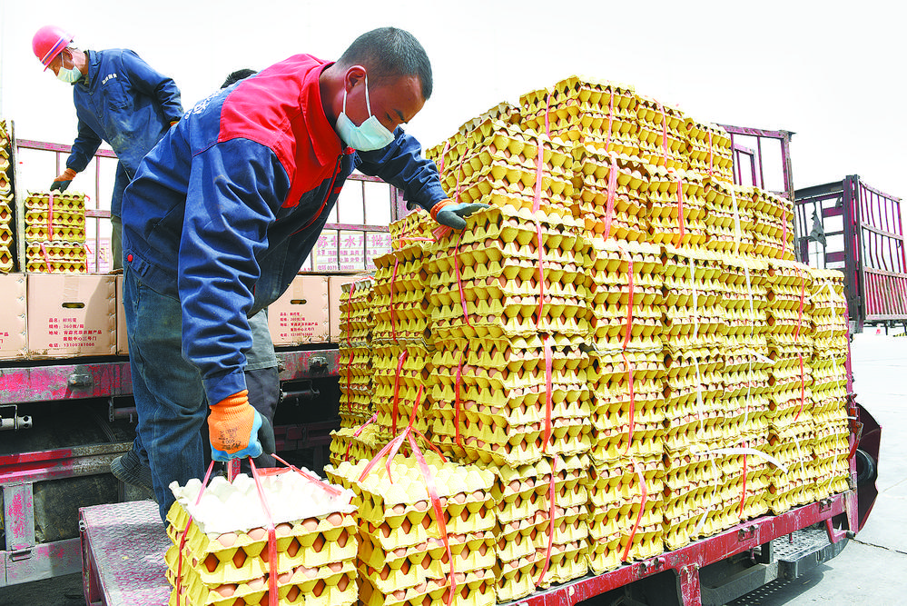 西宁市青藏高原农副产品集散中心供应均能满足市场正常消费需求。本报记者 陆广涛 摄