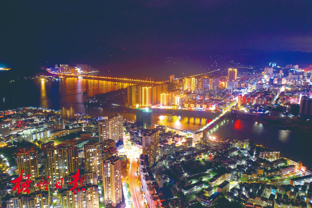【美图】你可曾看过,华灯初上的梧州,璀璨如星|梧州市_新浪财经_新浪