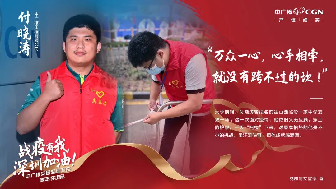 一组海报带你走近中广核青年战疫突击队
