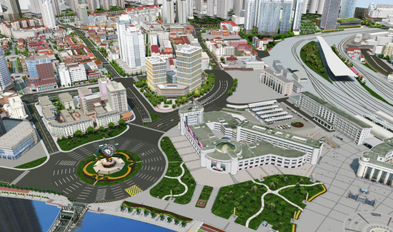 华为看中的天津站c地块位于河北区建国道与五经路交口,地理位置优越