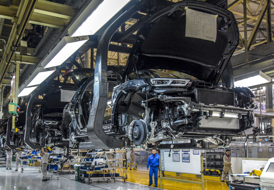 汽车业被称为制造业中的制造业,几乎每一个环节都是按精益生产模式