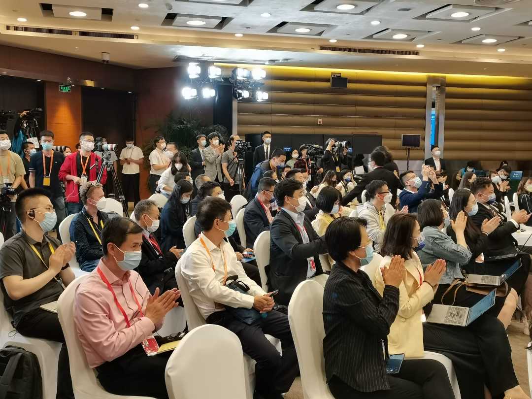 图为博鳌亚洲论坛2022年年会“实现碳中和：政府在行动”分论坛现场　潘世鹏　摄