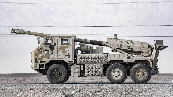 精准打击决胜千里快收藏新型155车载加榴炮超燃壁纸