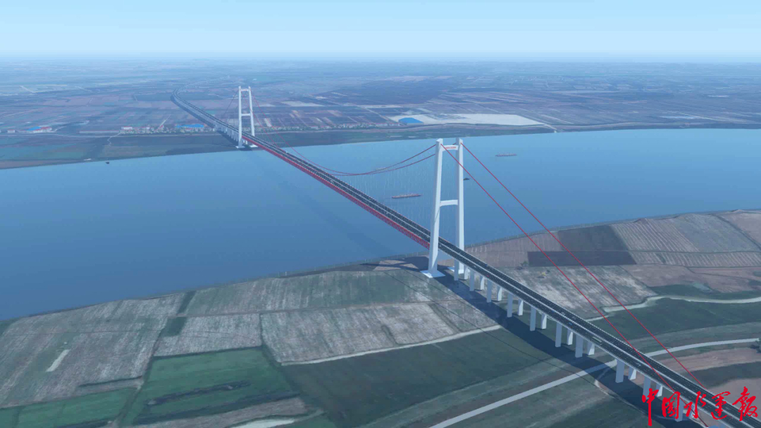 武汉汉南过江通道效果图.