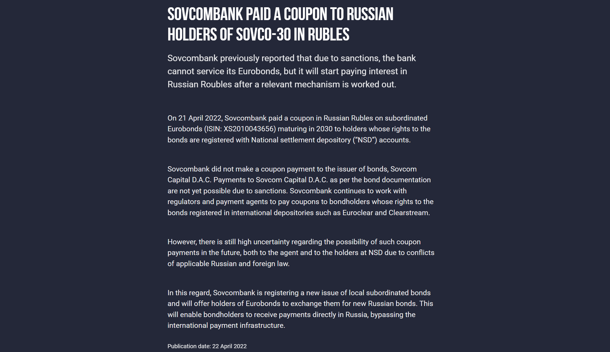 （来源：Sovcombank官网）