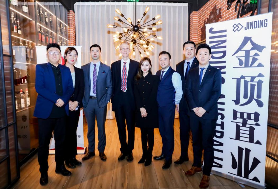 金顶高层领导与graham fletcher先生合照