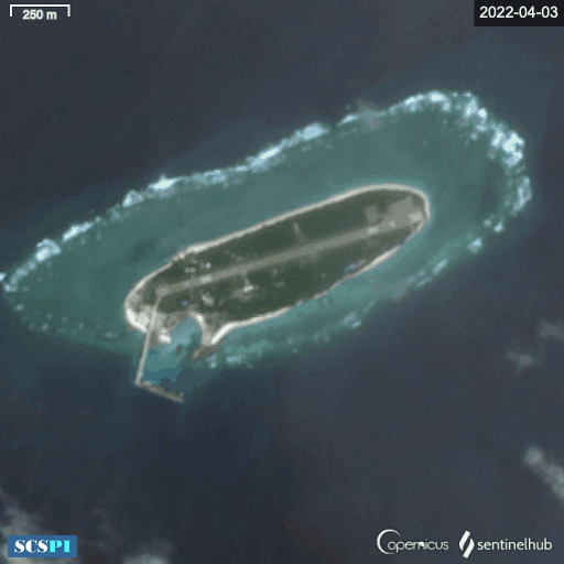 图片来源：“南海战略态势感知”官方微博