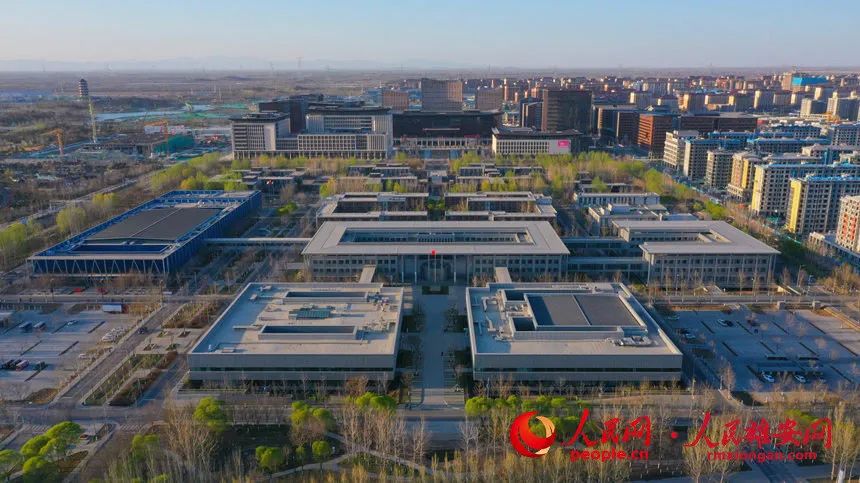 图为雄安市民服务中心.人民网 李兆民摄