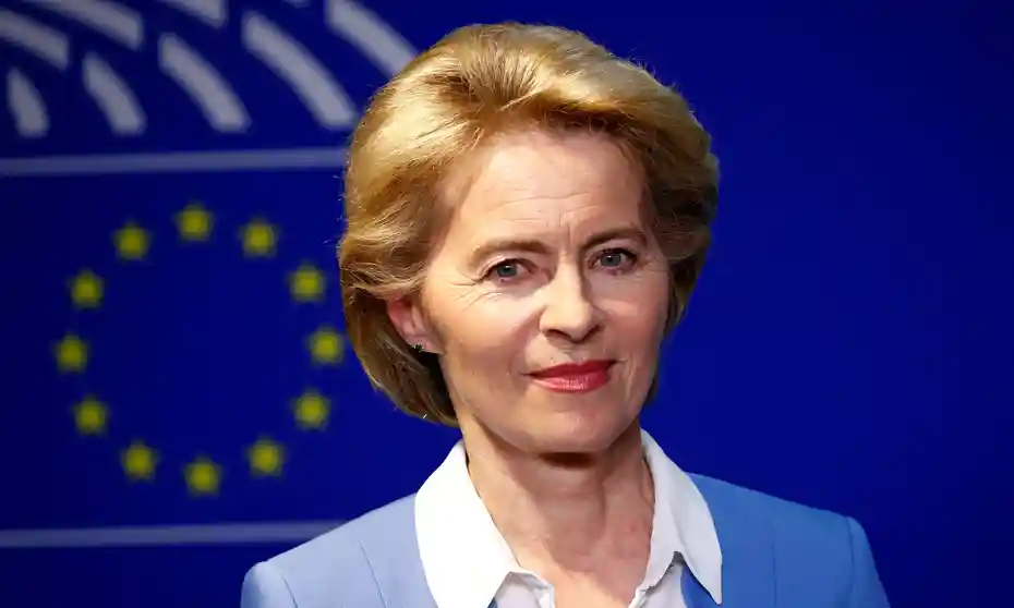 欧盟委员会主席冯德莱恩。