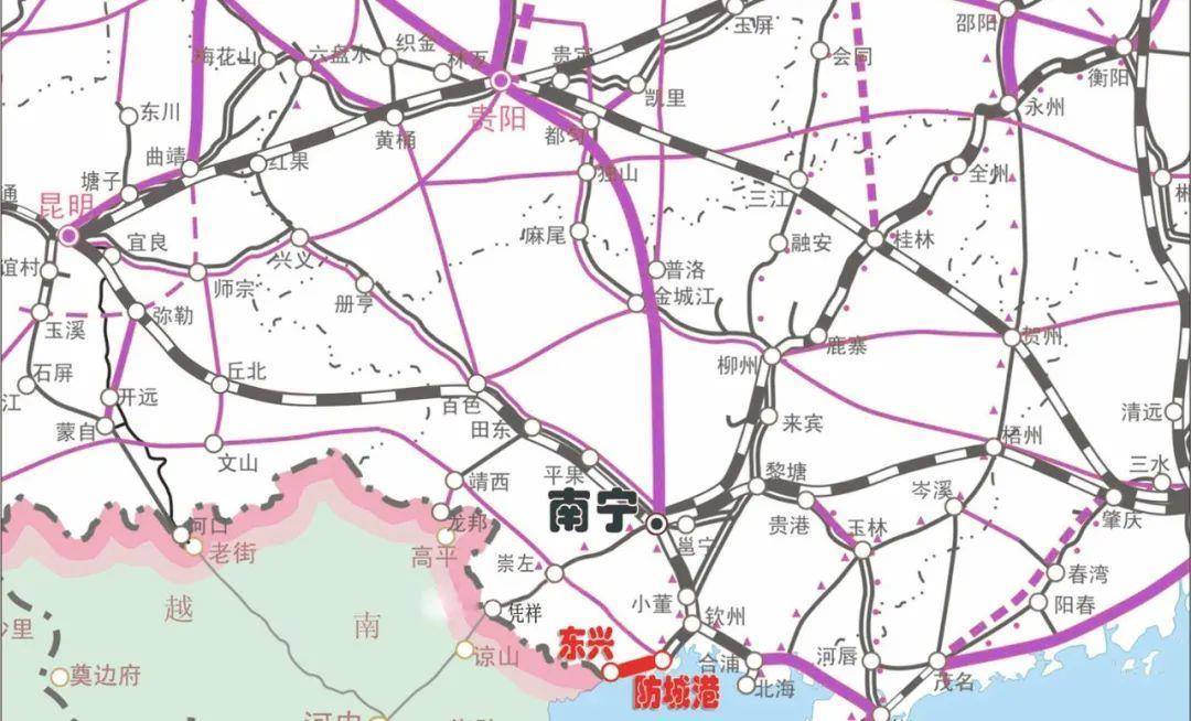 4条高铁新线经过这些地方线路图请查收