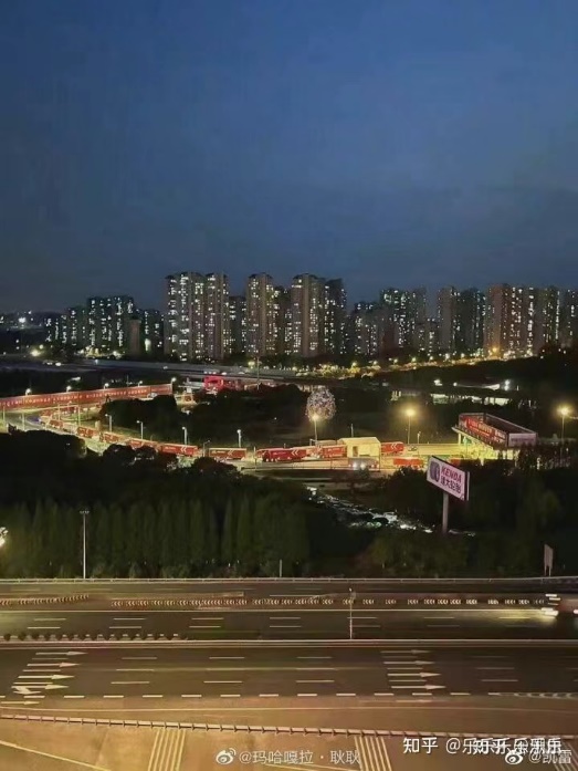 京东物流车辆在入沪口排长队 图片来源:网络
