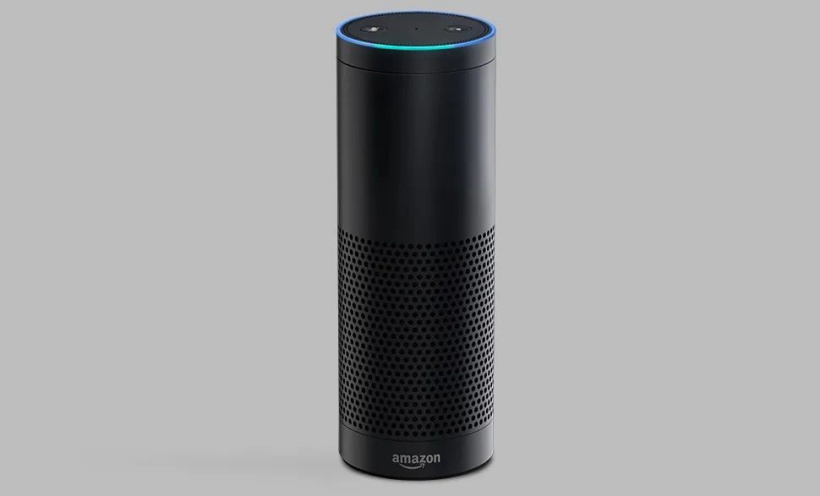 ▲ 2014 年亚马逊发布的 Echo 智能音箱