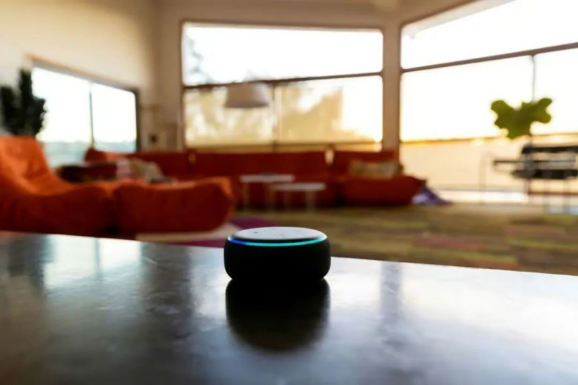 ▲ 亚马逊的小型 Echo Dot 设备