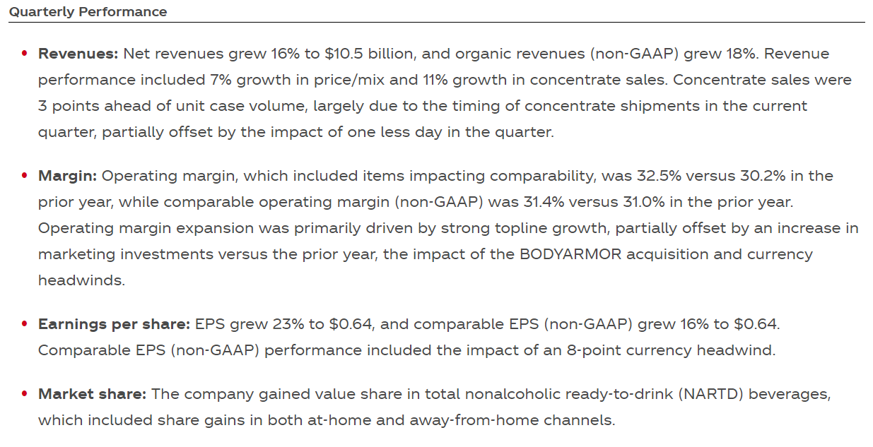 （来源：可口可乐官网）