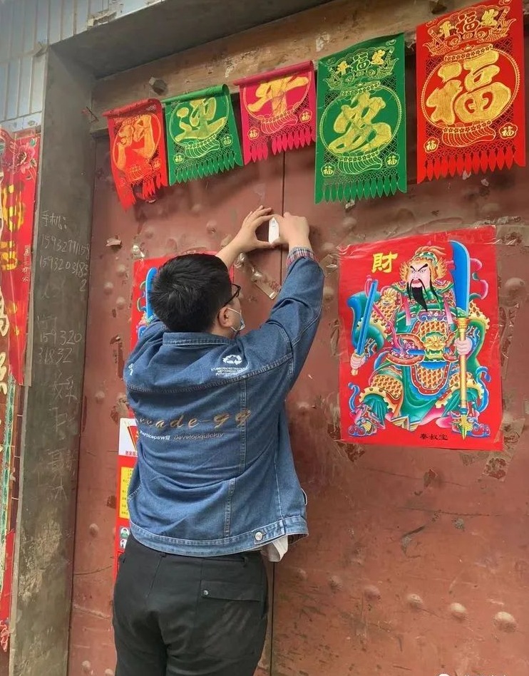 曲周小门神彰显大智慧