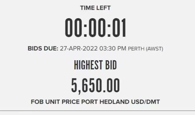 “5650美元/吨！Plibara锂精矿本年度首次拍卖落槌，碳酸锂等成本直线飙升