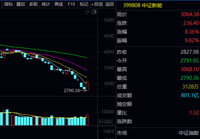 “今年以来首次！新能源主题ETF集体掀涨停潮，部分资金已抢先抄底