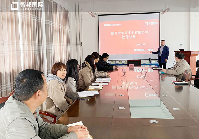 　　(欧迪亚实业公司智邦国际ERP系统成功实施)