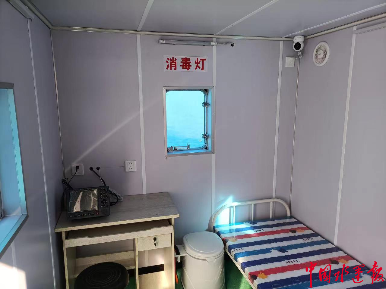 丹东首批海上临时防疫箱体式隔离舱投入使用