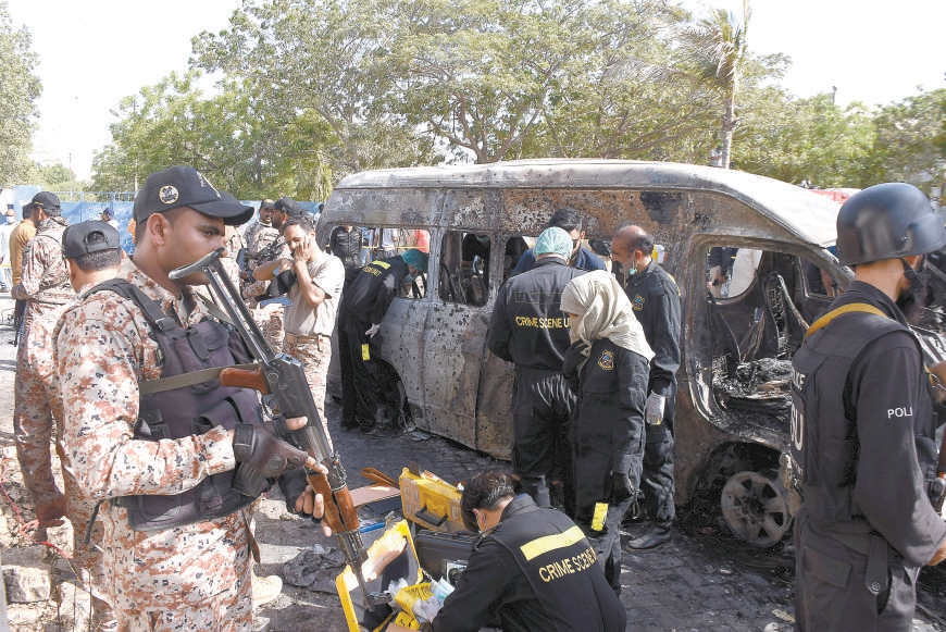 孔子学院班车遭恐怖袭击