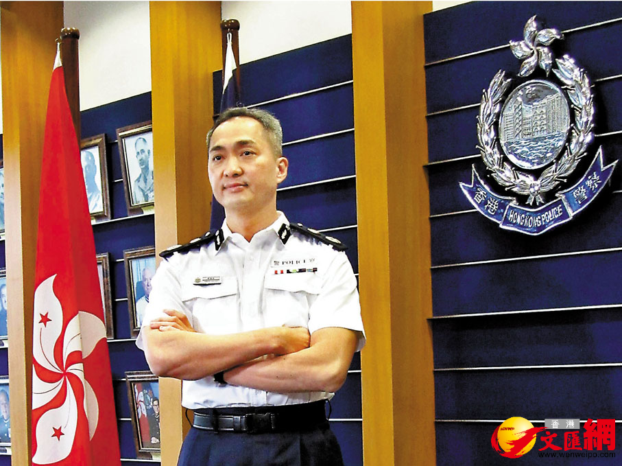 最后一天上班港警二哥郭荫庶接受港媒专访香港警察爱国天经地义