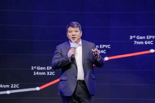 　　AMD 全球副总裁、中国区企业及商用事业部总经理 刘宏兵
