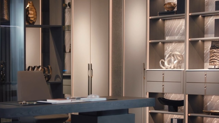 欧派衣柜2022年新品首发尼尔系列高颜整家定制青岛欧派衣柜