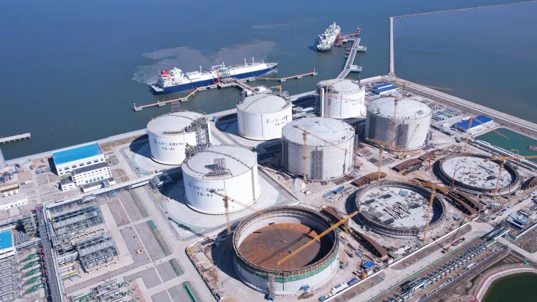 天津lng接收站二期紧锣密鼓推进两个储罐2022年采暖季前投用