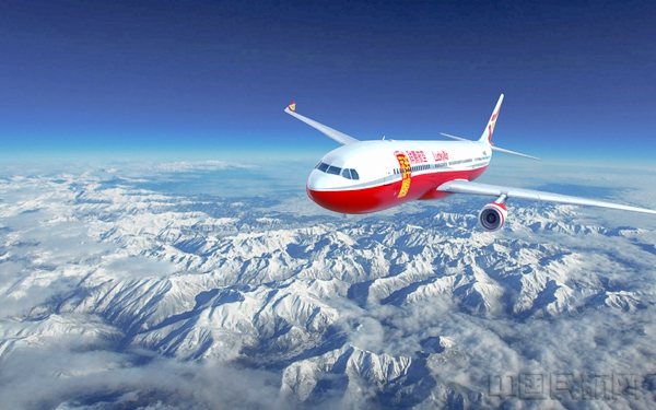 祥鹏航空飞机(祥鹏航空供图)