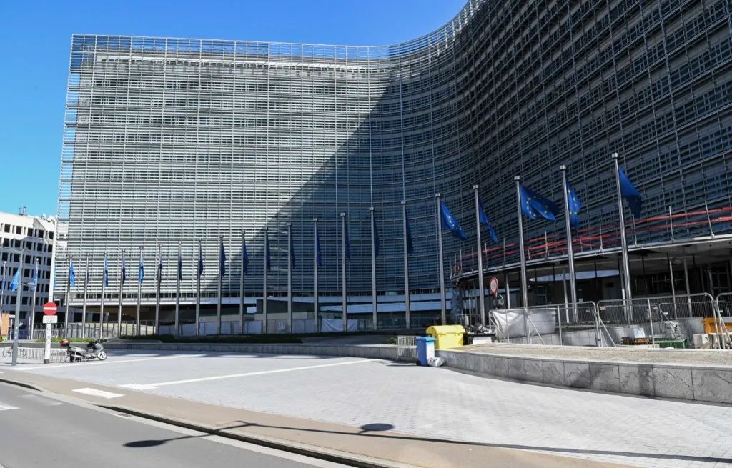 欧盟总部大厦。图片来源：新华社发（里卡多·帕雷贾尼摄）
