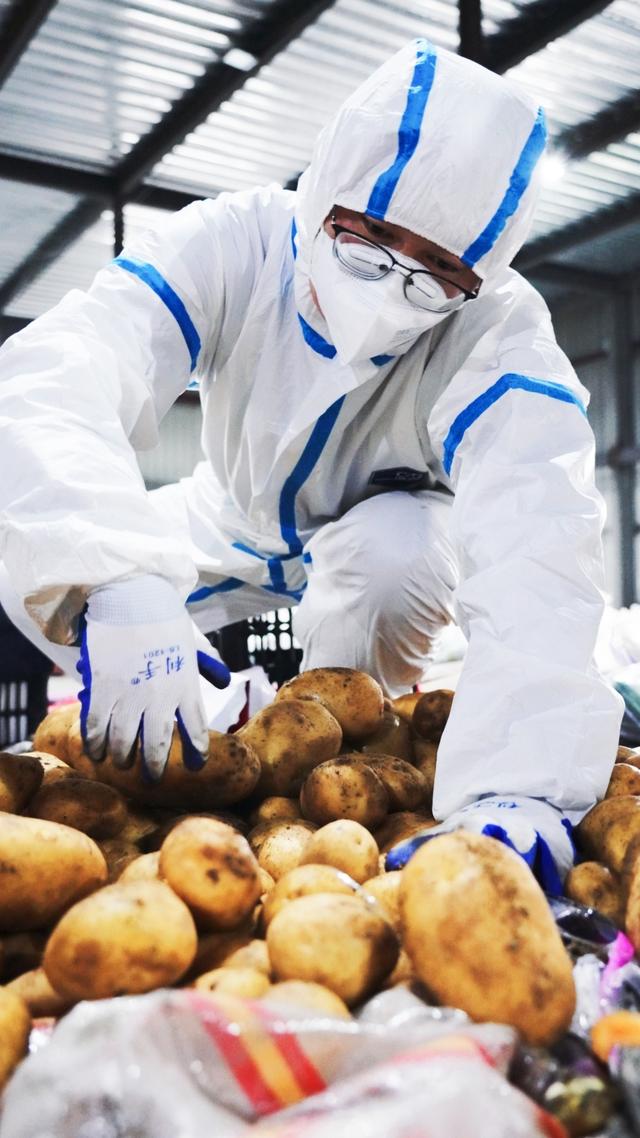 图片致敬战疫中的最美劳动者