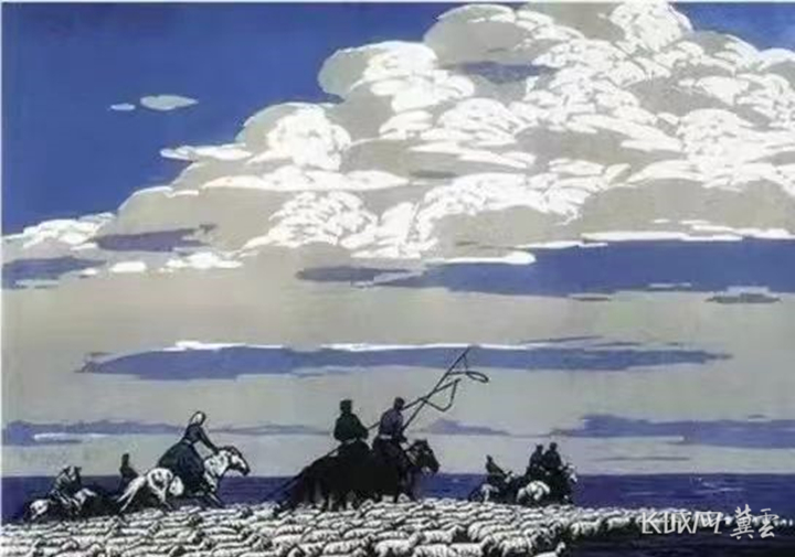 曲周五一版画艺术作品云中展