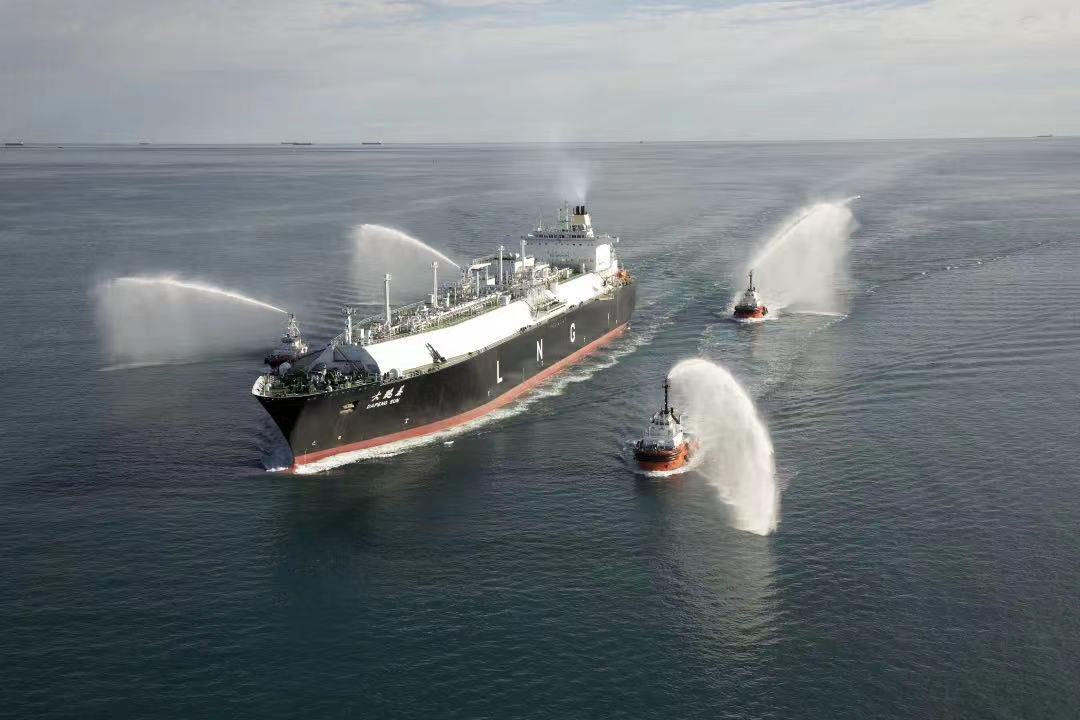 中国海油牵头签订国内最大规模液化天然气船舶建造项目