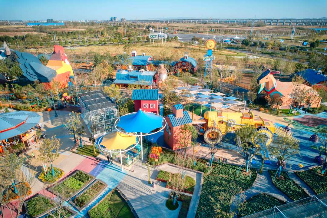 图为襄阳华侨城奇幻度假区奇趣童年亲子乐园