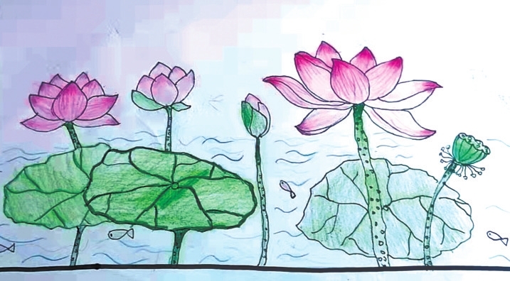 曹墨涵 丛台区连城小学四年级9班学生张诗悦 复兴区百花小学一年级2班