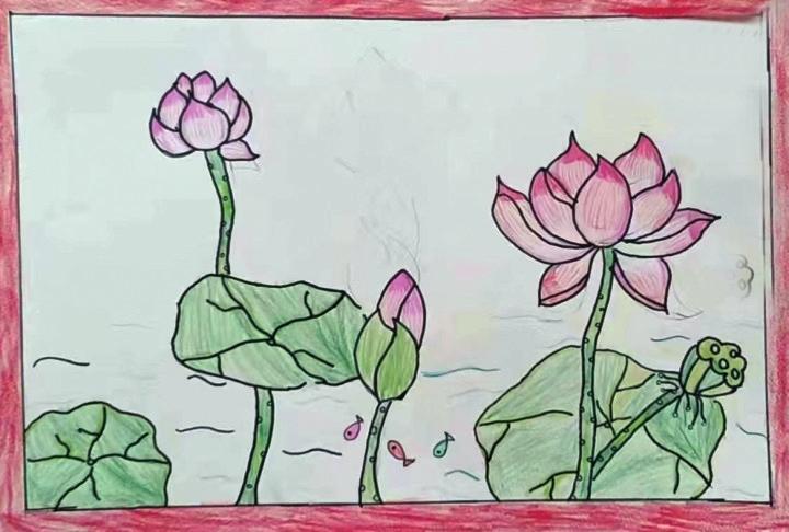 丛台区丛台小学一年级4班学生杨以睿 复兴区阳春小学二年级1班学生薛