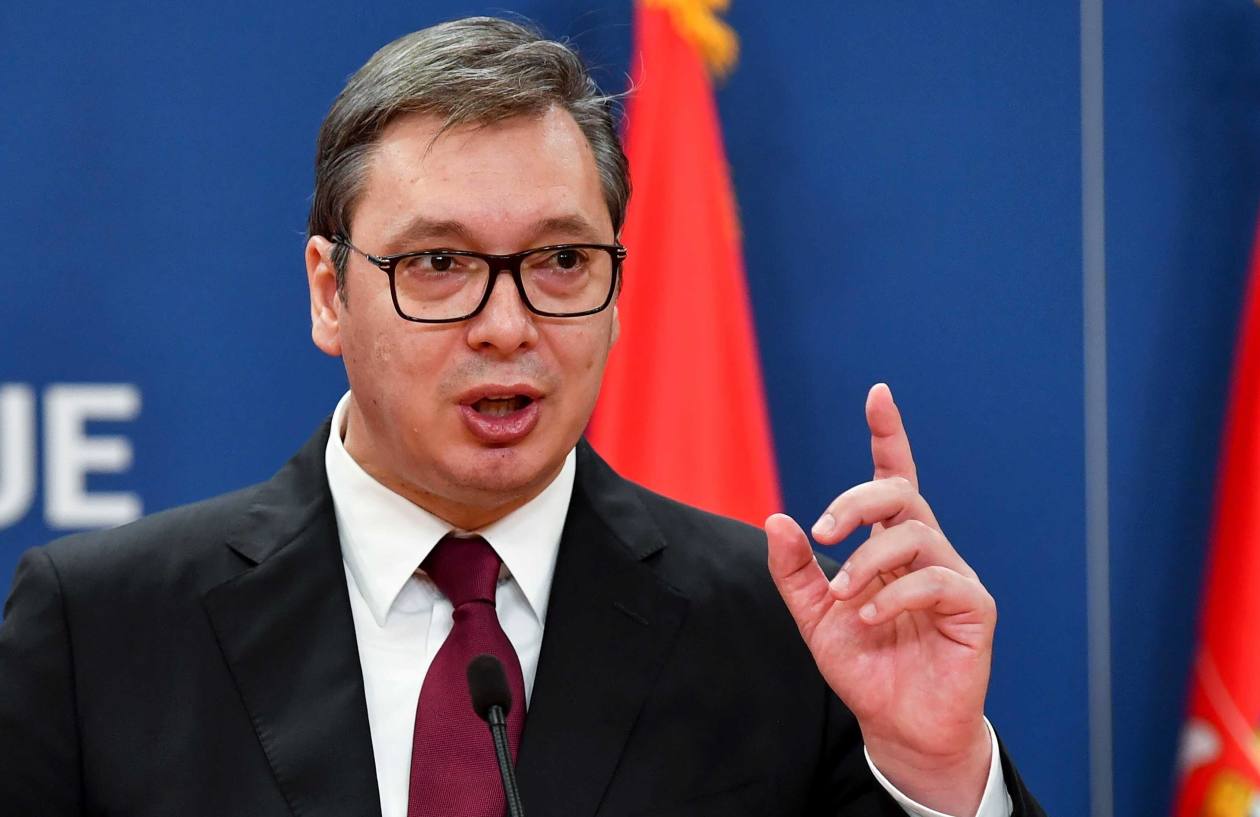 塞尔维亚总统武契奇.