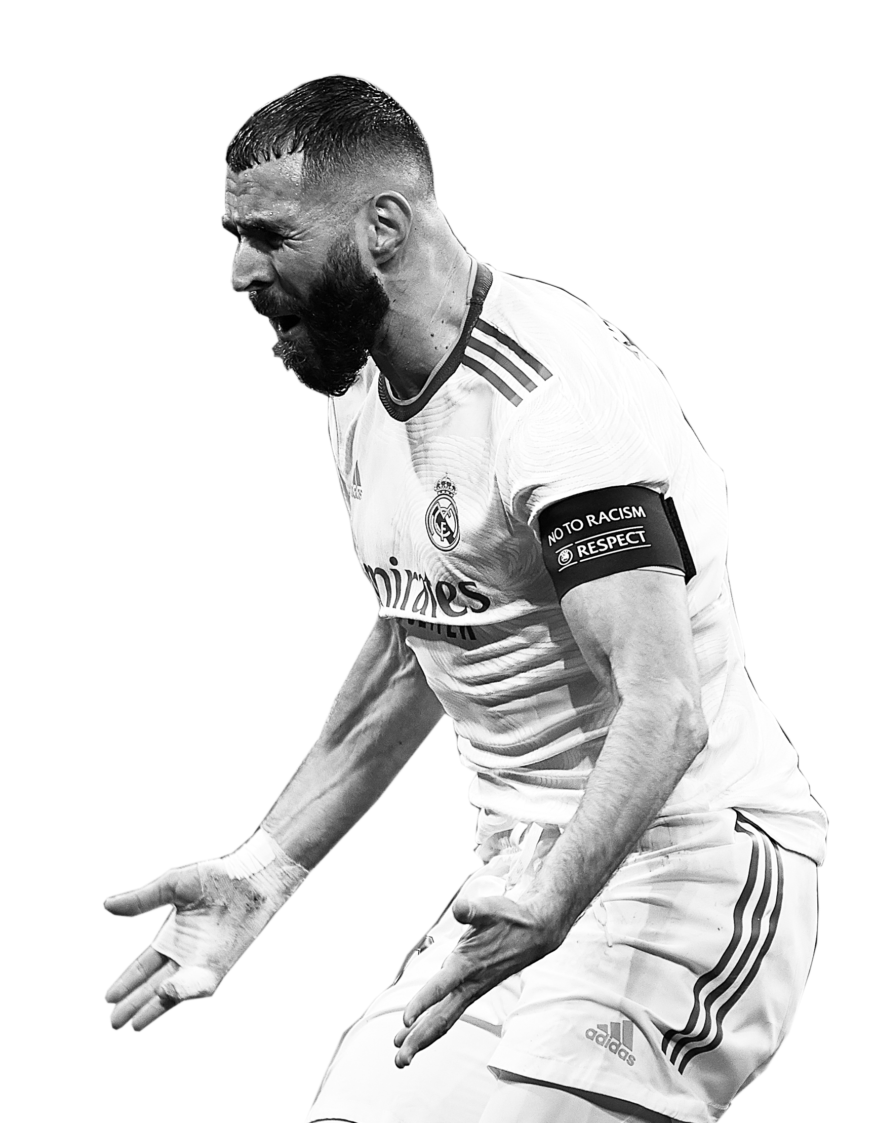 本泽马庆祝进球.新华社发