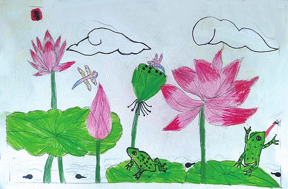 郑佳琦 复兴区岭南小学一年级7班学生