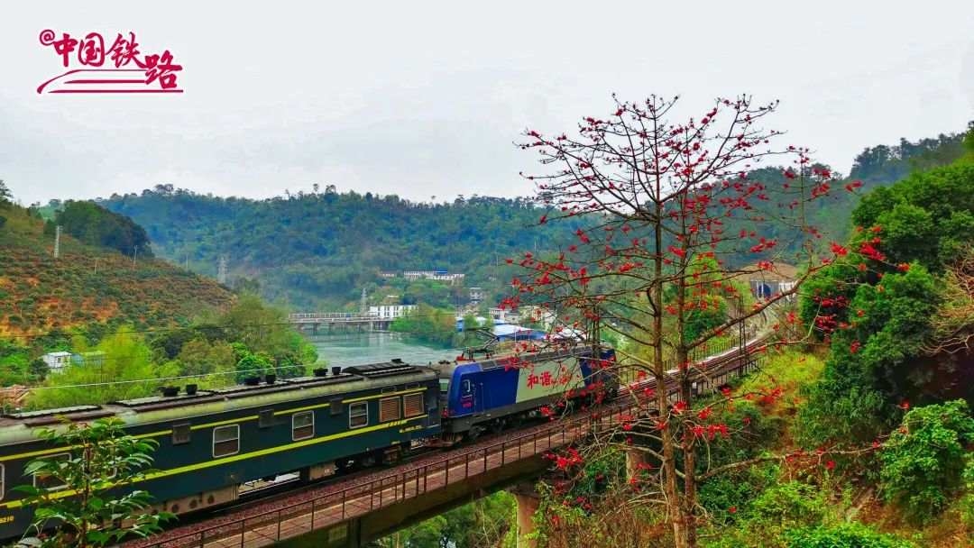 夏日限定火车风景是浪漫的味道